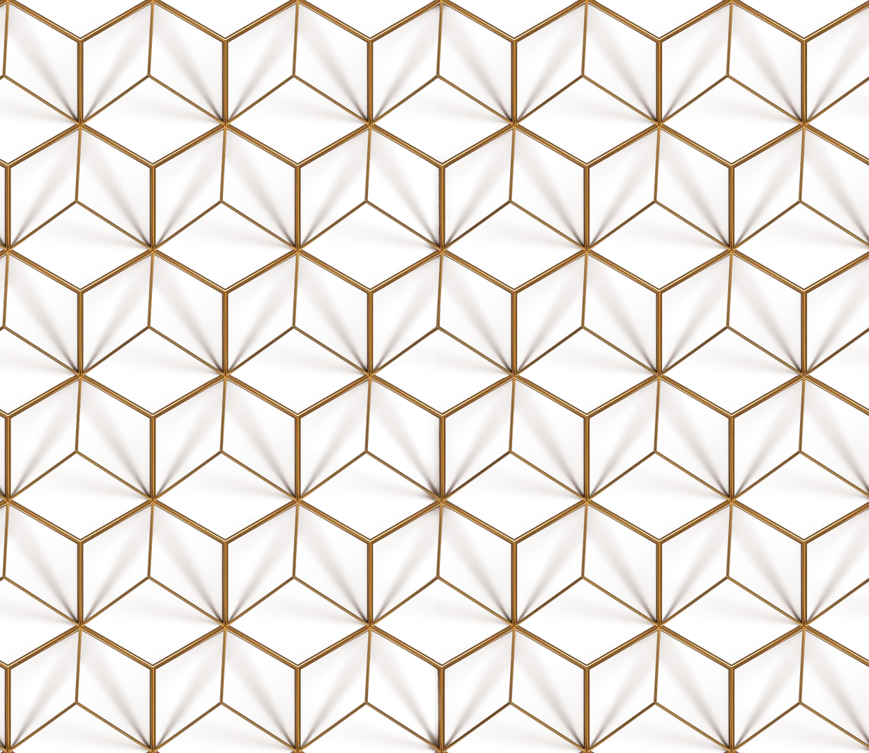 Geometric brown 3D triangular pattern design